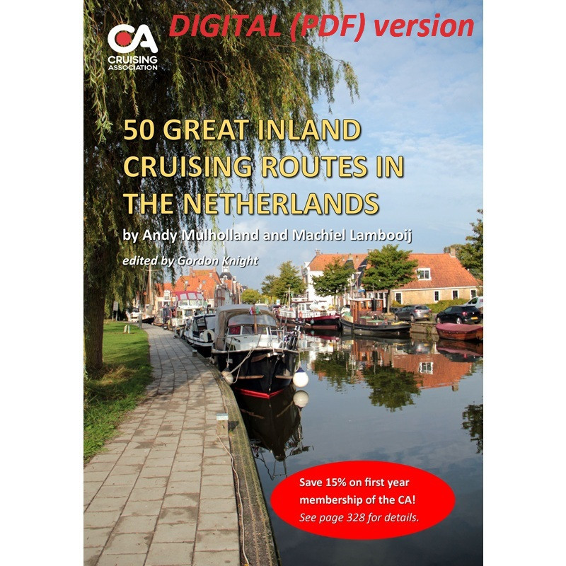 50 Great Inland Cruising Routes in the Netherlands (Digital PDF version)